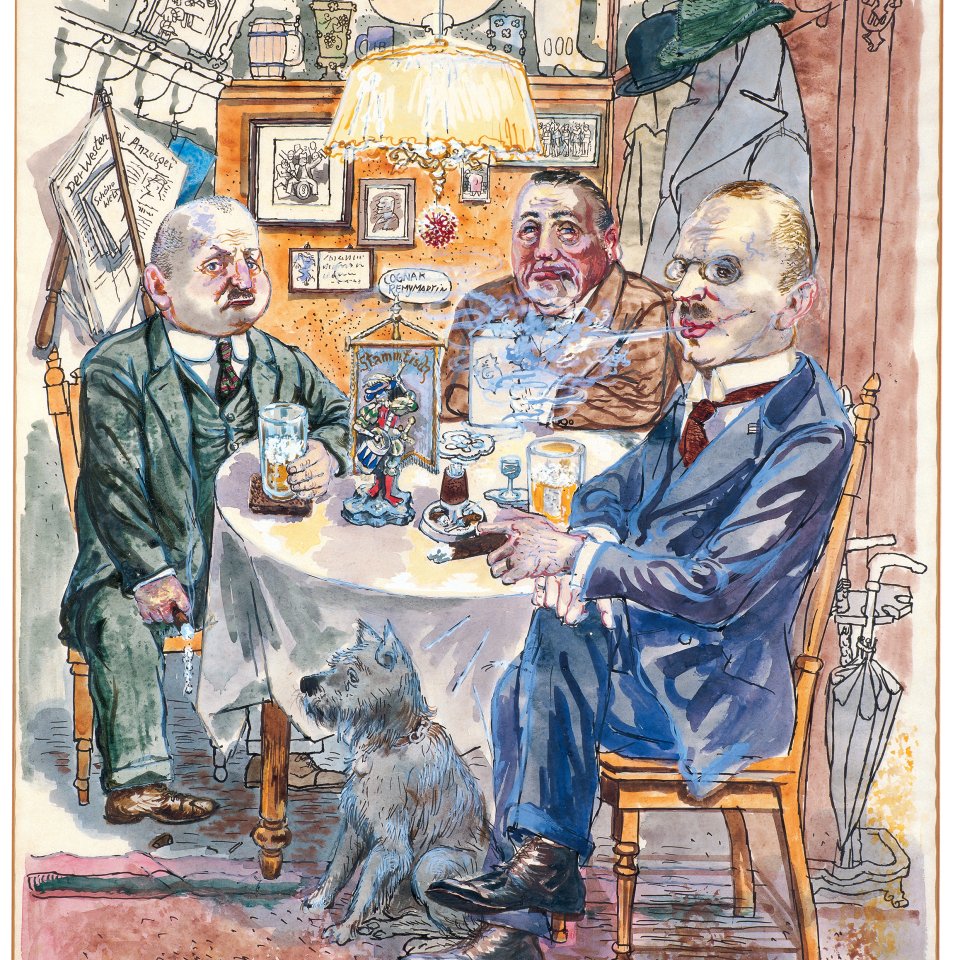 George Grosz Stützen Der Gesellschaft Grosz, George. Museo Nacional Thyssen-Bornemisza